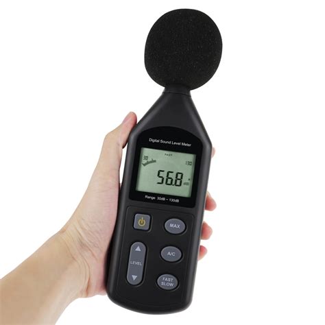 pre calibrated sound level meter noise tester audio decibel measuring instrument  ebay