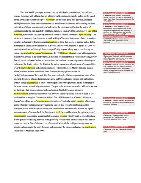 essay  annotated   annotate  electronic annotation