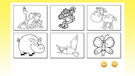 printable animal coloring worksheets  pre  kindergarten  wirat