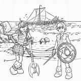 Dragon Hiccup Astrid Malvorlagen Snotlout Coloriages sketch template