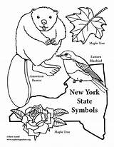 State York Symbols Coloring sketch template