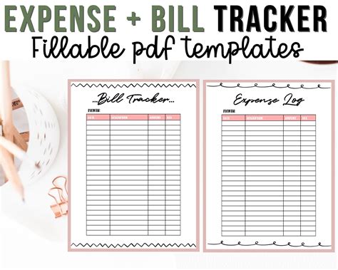 organize  finances  expense tracker  bill