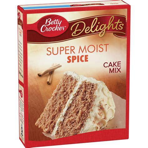 betty crocker super moist spice cake mix  oz walmartcom