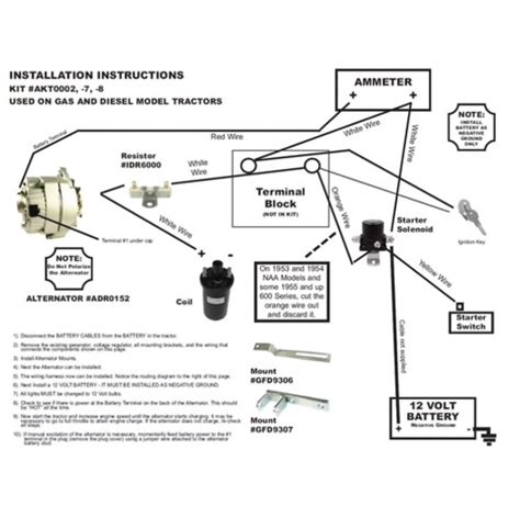 ford  tractor ignition switch wiring diagram wiring diagram  schematic
