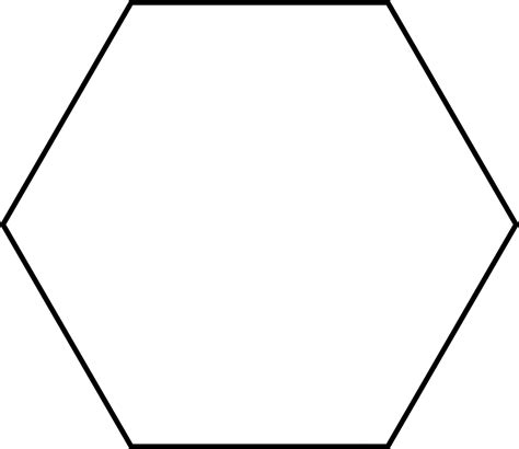 large hexagon  pattern block set clipart  pattern blocks