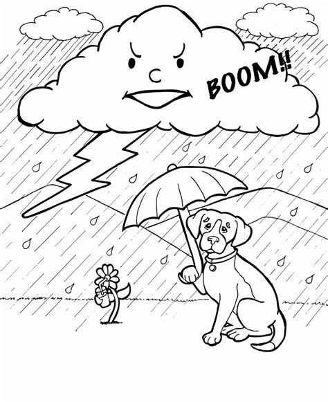 weather coloring pages printable coloring pages