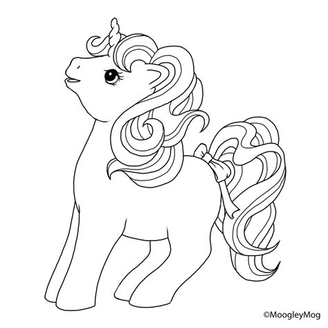mlp lineart  unicorn   pony coloring horse coloring pages