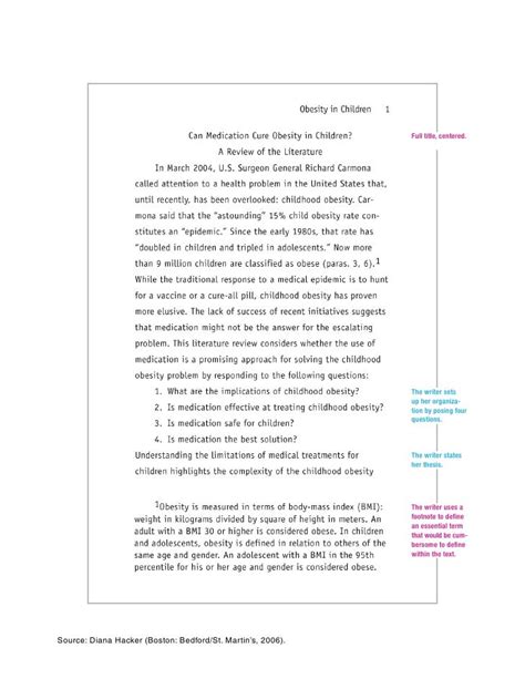 sample essay research paper