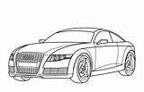 Autos R8 Malvorlage Malvorlagen Ausdrucken Spyder Quattro Q7 Rs6 Kleurplaten A5 Drucken Aventador Bekijken Sportwagen sketch template