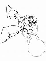 Coloring Mega Man Pages Boys Recommended sketch template