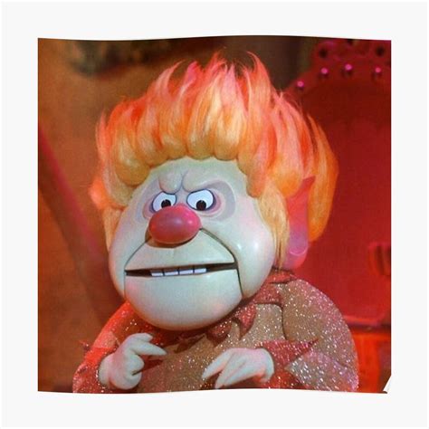 heat miser freeze miser brothers sibling poster canvas print
