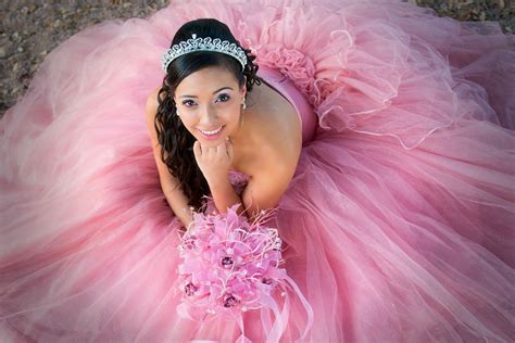 Pink Princess Quinceanera Pictures Quinceanera Photography