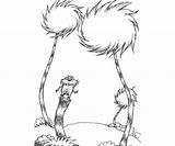 Tree Truffula Trees Dr Seuss Drawing Lorax Coloring Pages Colouring Printable Templates Choose Board Paintingvalley Google sketch template
