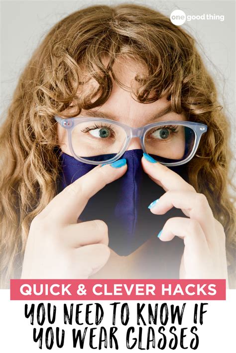 7 useful hacks for people who wear glasses
