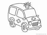 Ambulance Coloriage Getdrawings Coloriages Colorings Getcolorings sketch template