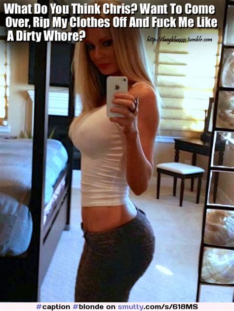 hotwife cuckold sexy captions and pics caption blonde amateur selfie mirror cuckold