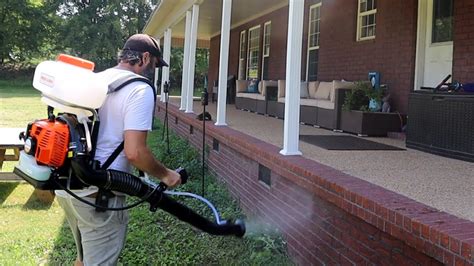 amazon backpack leaf blower sprayer combo review proyama youtube