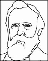 Coloring Rutherford Hayes Pages Lil Fingers sketch template