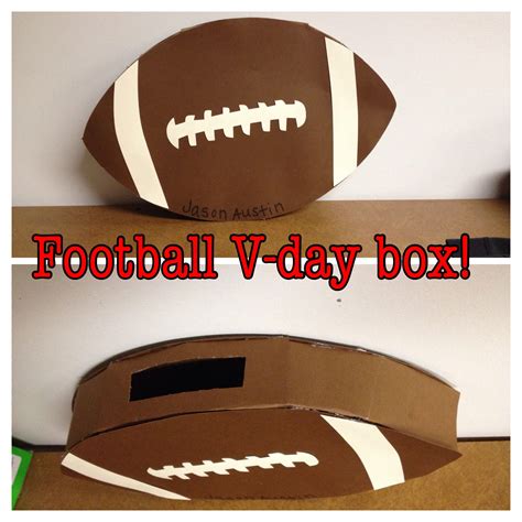 football boxes printable