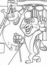 Madagascar Coloring Pages Fun Kids sketch template