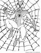 Pages Coloring Spiderman Spider Man Amazing Print Color Printable Christmas sketch template