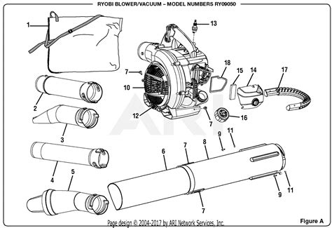 ryobi blower parts diagram wiring diagram source