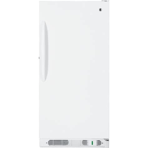 Ge 14 1 Cu Ft Upright Freezer White In The Upright Freezers