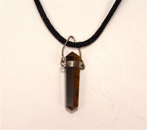 genuine tiger s eye crystal necklace for protection