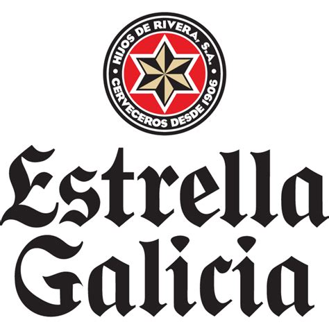 estrella galicia logo vector logo  estrella galicia brand