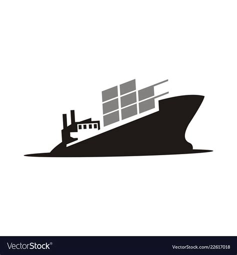 container ship logo