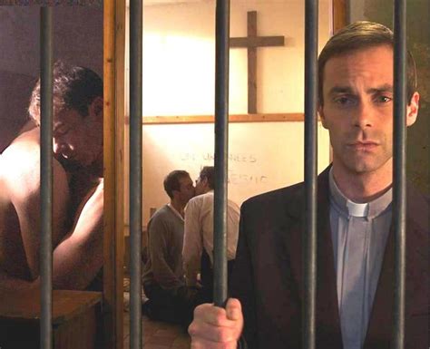 bleak prison drama involving gay priest the new york times