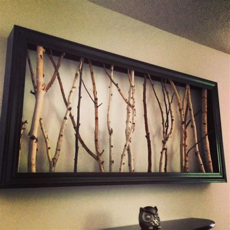 diy tree branch decor