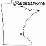 Coloring Minnesota Clipartbest Blackdog America States United Book 550px 73kb sketch template