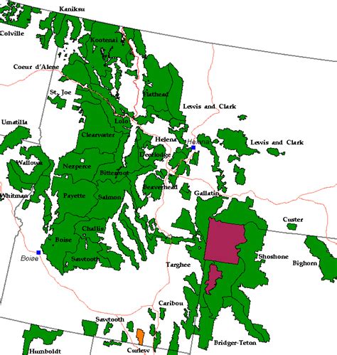 national forest map usda forest service