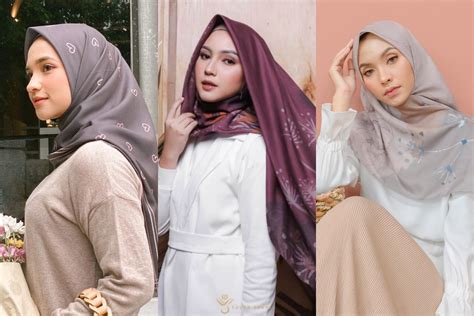 shop  jual hijab voal motif murah  kualitas premium