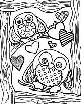 Coloring Pages Owl Girly Cute Colouring Horned Great Hard Sheets Printable Color Owls Screech Kids Cartoon Print Getcolorings Drawing Getdrawings sketch template