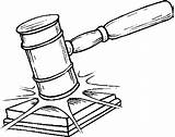 Gavel Judicial Lawyer Getdrawings Clipartmag 150kb Resolution  sketch template