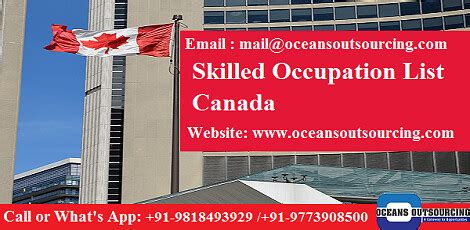 skilled occupation list canada skilled occupation list  flickr