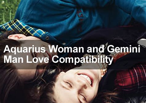 aquarius woman and gemini man sexual love and marriage compatibility