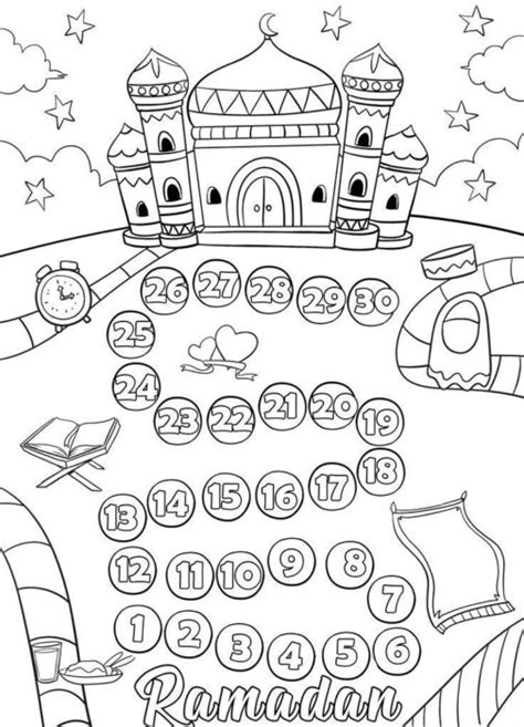 ramadan coloring pages  kids islamic charity people  people