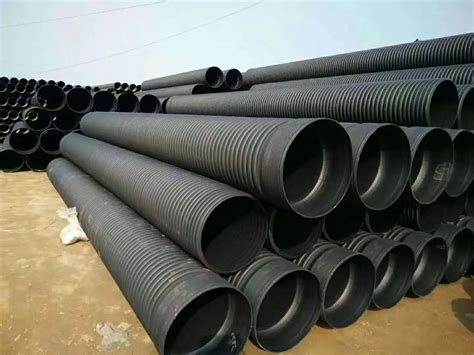 durable   hdpe double wall corrugated drainage pipe buy hdpe double wall corrugated pipe
