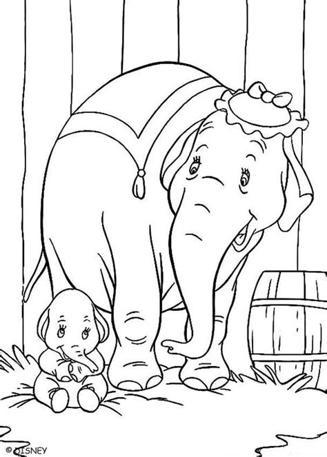 dumbo colouring pages coloring home