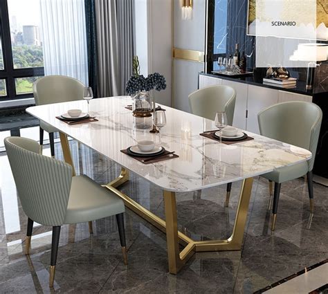 discover exquisite marble top dining table  shopps