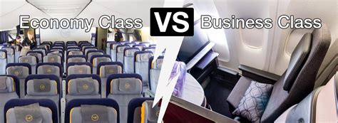 economy class  business class    differences