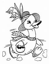 Rata Colorat Planse Desene Easter Ducks Goose Printables Plansedecolorat Plansa sketch template