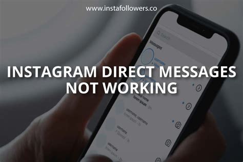 instagram direct messages  working  instafollowers