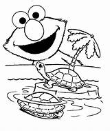 Elmo Coloring Pages Turtle Print Kids Color Template Face Allkidsnetwork Sesame Street Baby Book Searching Didn Try Looking Were Find sketch template