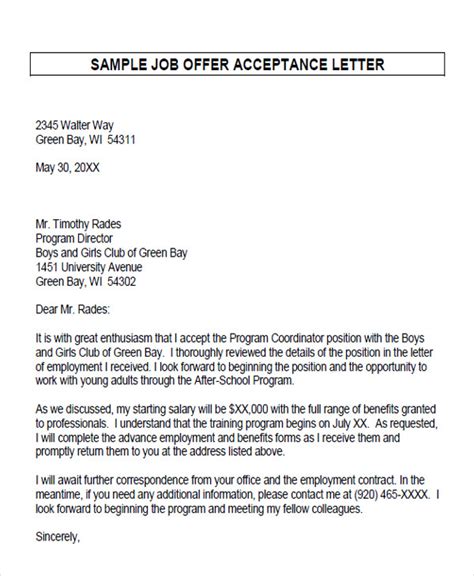 proposal letter format samples   ms word pages