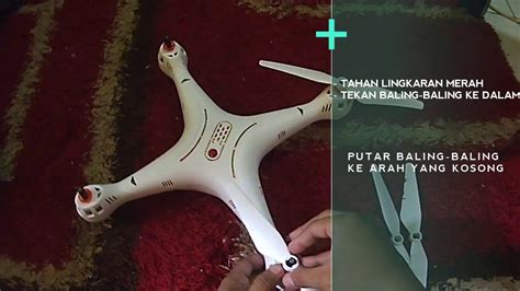 menit  memasang  melepas baling baling drone syma xsw youtube