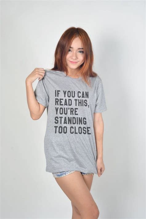 if you can read this funny t shirt t shirt with sayings tumblr t shirt for teens teenage girl